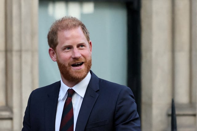 Le prince Harry.