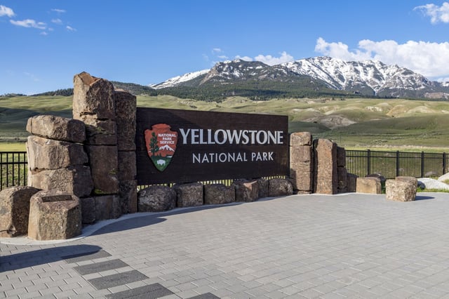 Yellowstone National Park on May 7, 2018. 
