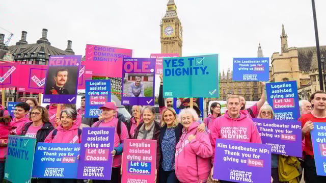 Campaigners have called for assisted dying to become legislation