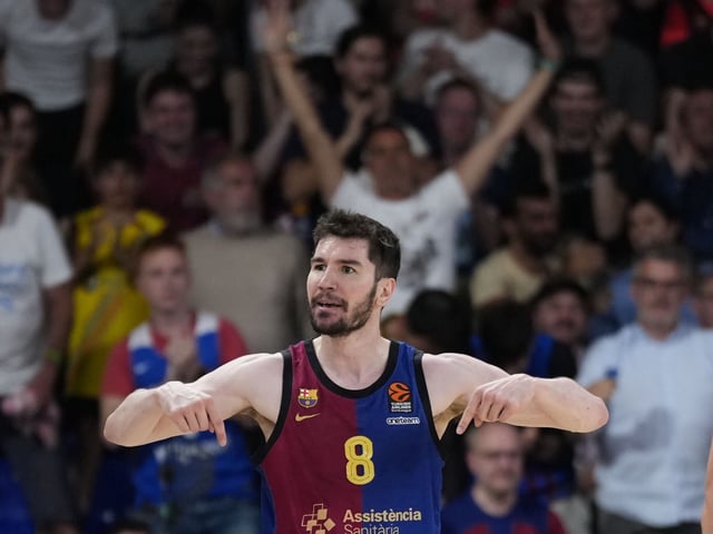 Darío Brizuela, durante el cuarto partido del playoff.