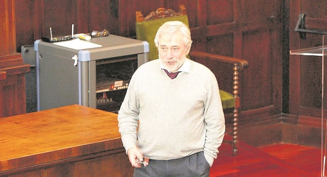 El catedrático de Geografía Física de la Universitat de València, Alejandro Pérez Cueva.