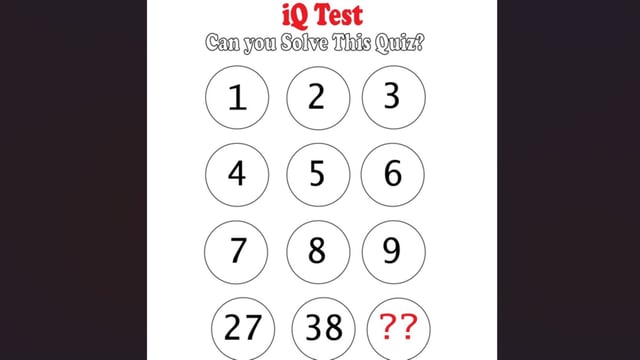 A tricky maths brain teaser shared on X challenged users to solve a number puzzle.