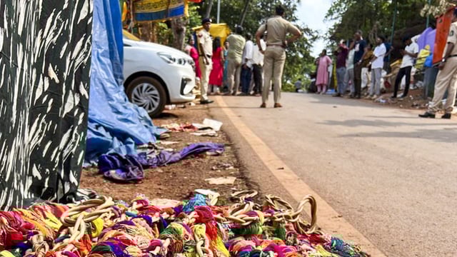 Six devotees were killed and more than 70 injured in the early morning stampede during a temple festival in Shirgaon village of Goa as thousands of people jostled for space in narrow lanes of the shrine devoted to a goddess, officials said. 