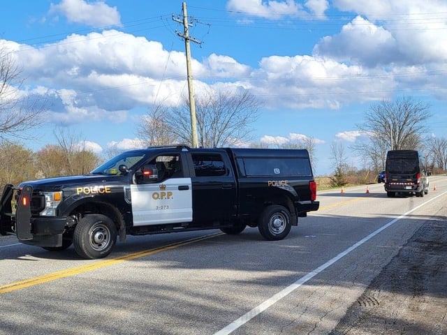 Two drivers suffered 'life-threatening' injuries in a head-on crash on Highway 15 near Leeds Friday afternoon,