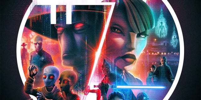 The cast of 'Star Wars: Tales of the Underworld' on the poster