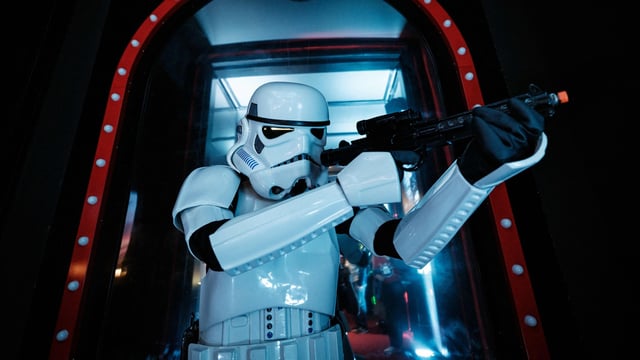 Star Wars Day on May 4th invites fans to revisit the iconic franchise and stream all 11 films. (Photo by YASUYOSHI CHIBA / AFP)