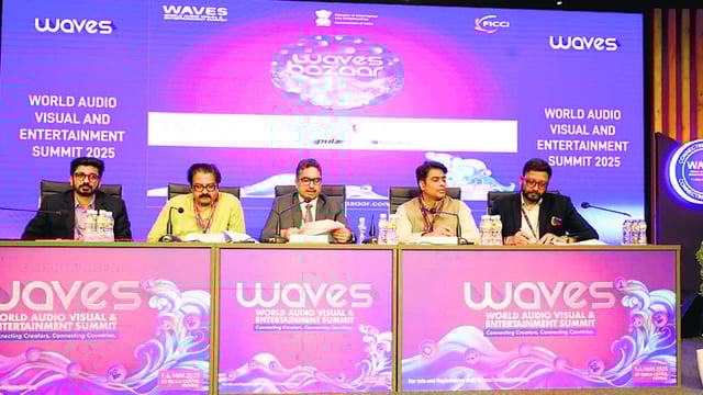 WAVES Bazaar records ₹1,328 crore in deals, emerges as major hub for global creative collabs