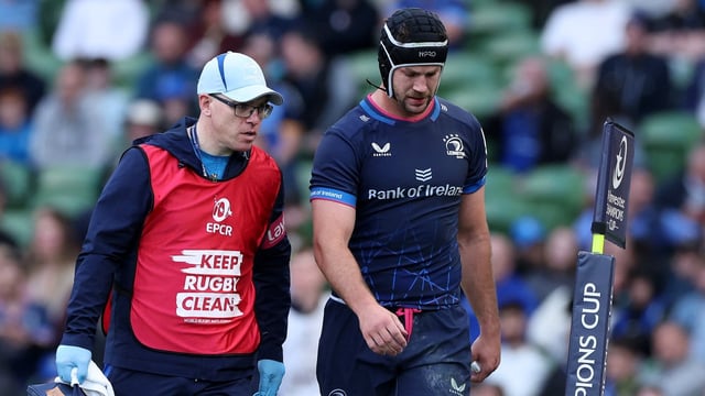 Doris was replaced during the second half of Leinster’s Champions Cup defeat by Northampton