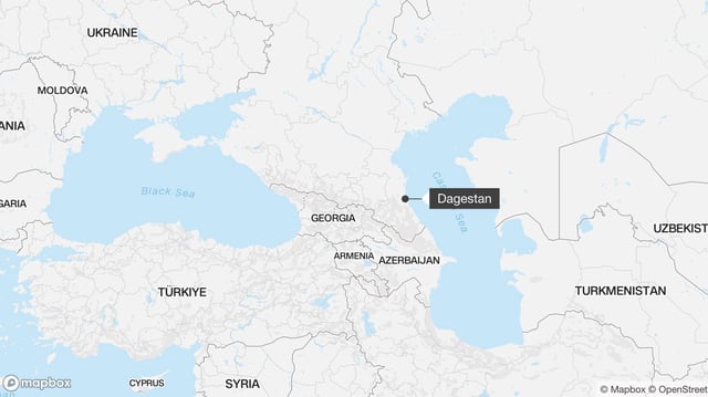 Three police officers were killed and at least four people were injured when gunmen opened fire on police in the southern Russian region of Dagestan on Monday, regional authorities said.