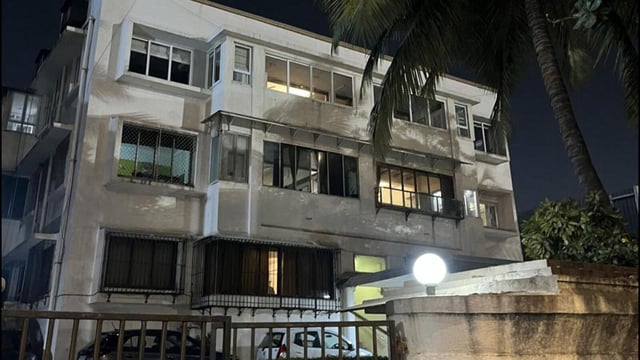 The Kotaks now own 22 of the 24 apartments in the ground-plus-two-storey 19 Shiv Sagar building. (Bhushan Koyande/HT Photo)