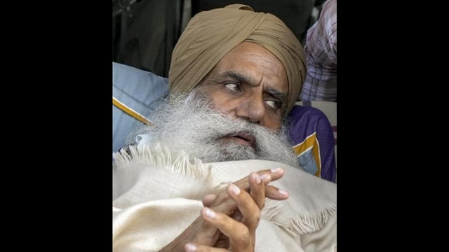 Farmer leader Jagjit Singh Dallewal (PTI File)