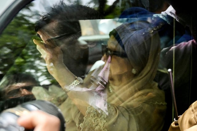 Khaleda Zia, Bangladesh's former prime minister, returned to Dhaka on Tuesday