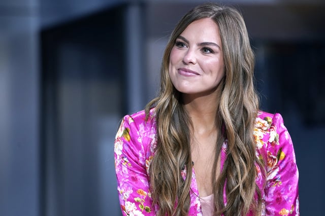Former Bachelorette contestant Hannah Brown on March 02, 2023 in NYC.
