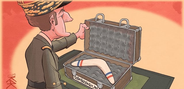 KAK_Macron TV référendum la reconquête