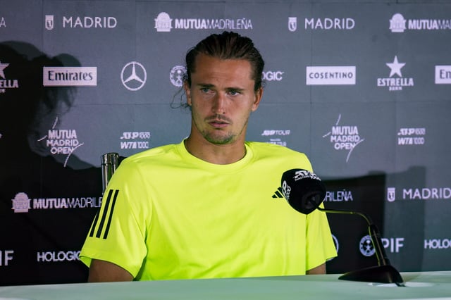 Alexander Zverev war in diesem Tennis-Jahr häufiger müde.