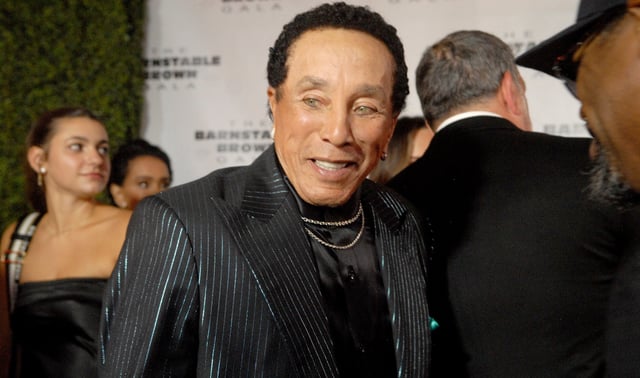 Singer Smokey Robinson on the red carpet at the 35th annual Barnstable Brown Gala on Friday night. May 03, 2024.