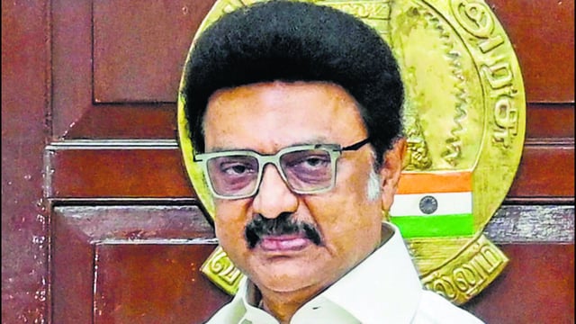Tamil Nadu chief minister (CM) and DMK president MK Stalin held a closed door meeting with editors, publishers, his cabinet and other officials on Tuesday (File photo)