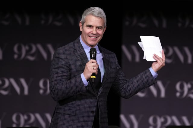Andy Cohen discusses &#34;All My Children&#34; at  The 92nd Street Y on January 14, 2025, in New York. Cohen&#39;s network, Bravo, has announced a new series: &#39;The Real Housewives of Rhode Island.&#39;