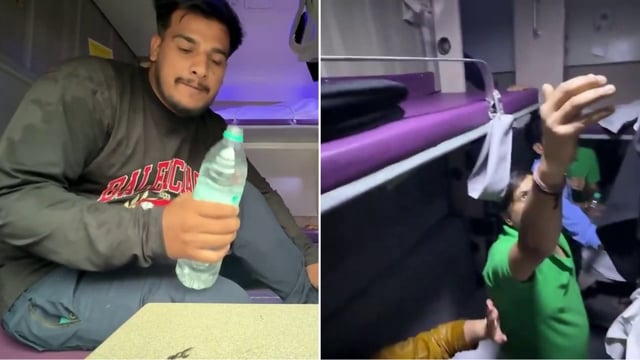 Vishal Sharma was assaulted on the Hemkunt Express.