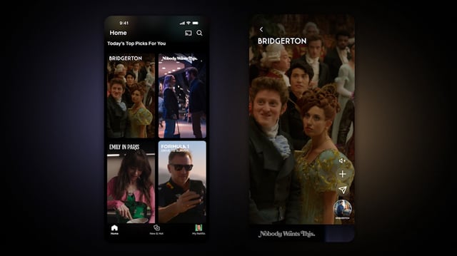 Netflix experimentiert mit KI und Hochkant-Videos