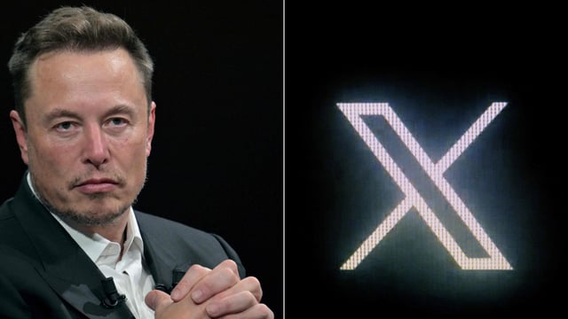Elon Musk owns the social media platform X