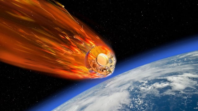 Kosmos 482 is expected to pass into the Earth’s atmosphere at about 4am on Sunday
