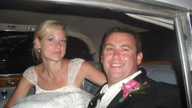 Molly Martens and Jason Corbett wedding photo