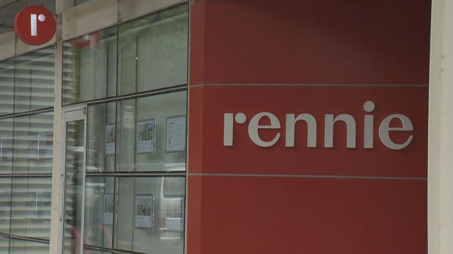 Real estate company rennie has laid off staff amid some tumultuous times. 