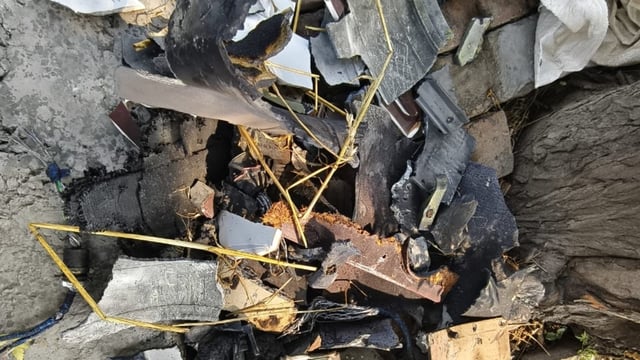 Fragments of debris from projectiles were found in Punjab's Amritsar after Pakistani military attacked 26 locations in India on Friday night.