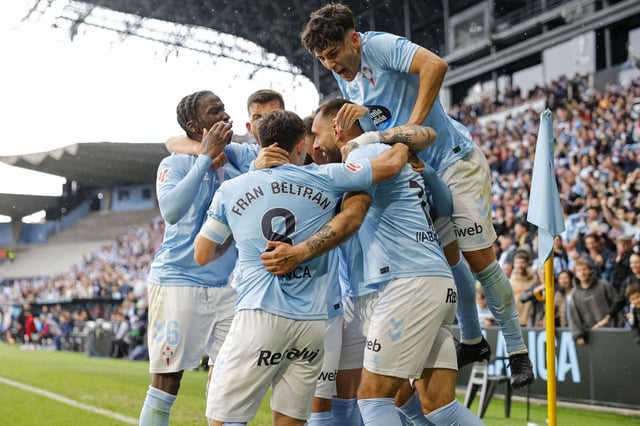 El Celta - Sevilla en imágenes