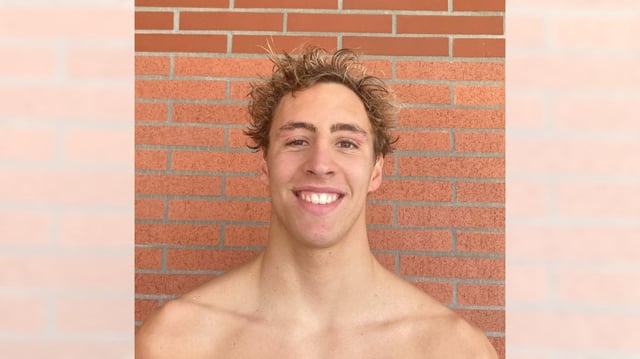 Newport Harbor junior Connor Ohl leads Orange County in the 50-yard freestyle with a time of 19.79 seconds entering the CIF-SS Division 1 swimming finals at Mt. SAC on May 10, 2025. (Photo by Dan Albano, Orange County Register/SCNG)
