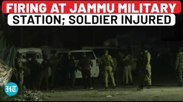 Nagrota Army Station witnesses firing; Soldier injured amid Pak' betrayal