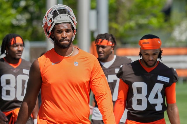Cleveland Browns quarterback Shedeur Sanders fell to the fifth round in the 2025 NFL Draft.