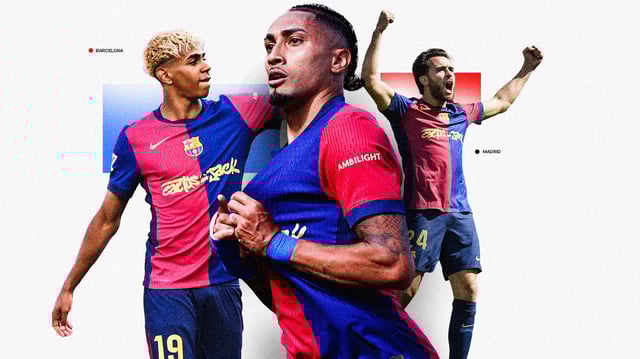 Barcelona Real Madrid ratings GFX