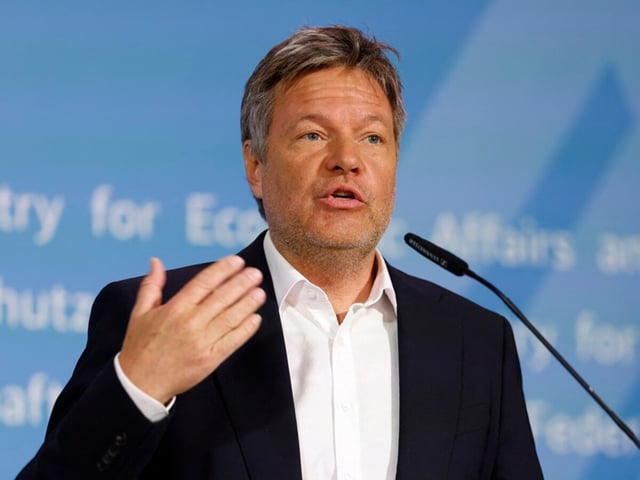 Noch-Wirtschaftsminister Robert Habeck (Grüne).