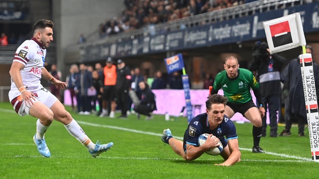 Montpellier domine l’UBB ce dimanche.