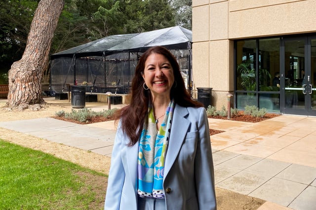 U.S. Federal Reserve Governor Adriana Kugler poses for a picture during the 2024 Stanford Institute for Economic Policy Research Economic Summit in Palo Alto, California, U.S., March 1, 2024. REUTERS/Ann Saphir/File Photo