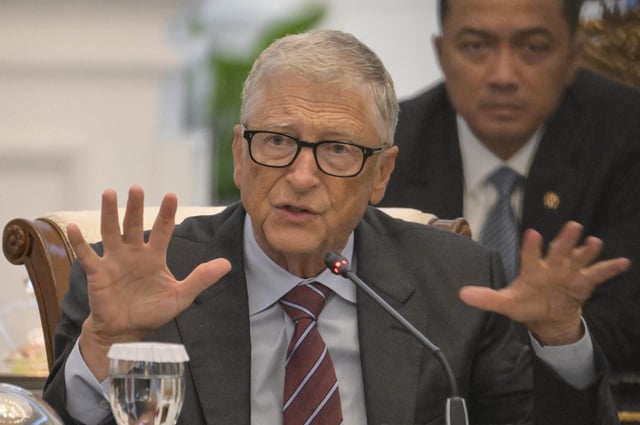 Philanthropist Bill Gates has warned tariffs are generating uncertainty in the economy