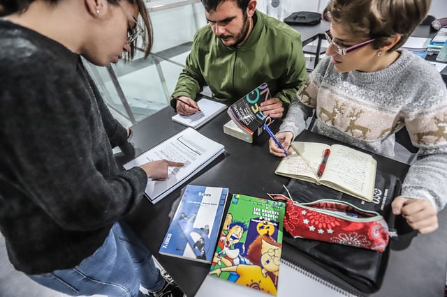 Docentes preparando el inicio de curso