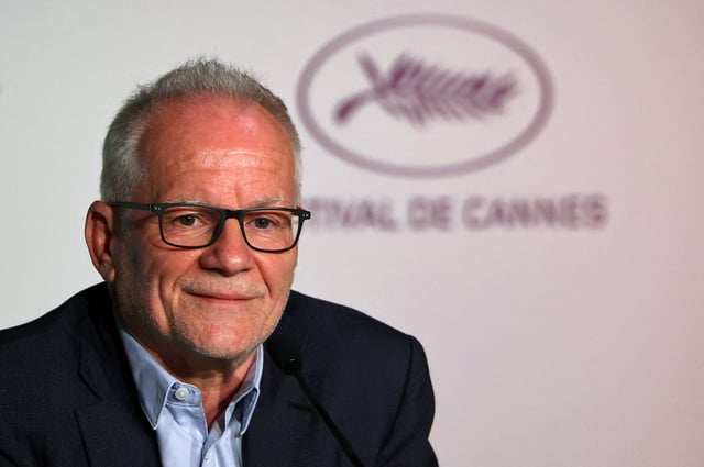 Cannes Film Festival General Delegate Thierry Fremaux attends a press conference on the eve of the opening ceremony of the 78th Cannes Film Festival in Cannes, France, May 12, 2025. REUTERS/Sarah Meyssonnier