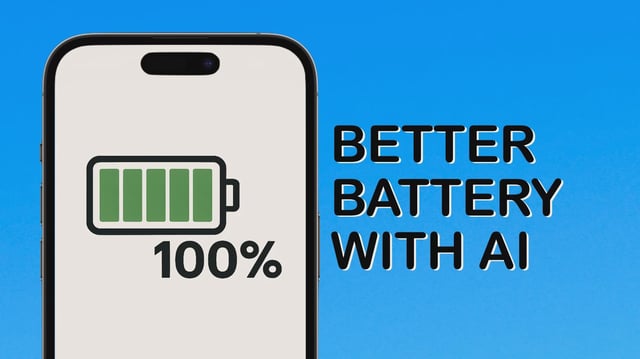 AI could lengthen iPhone battery alive the smart way.