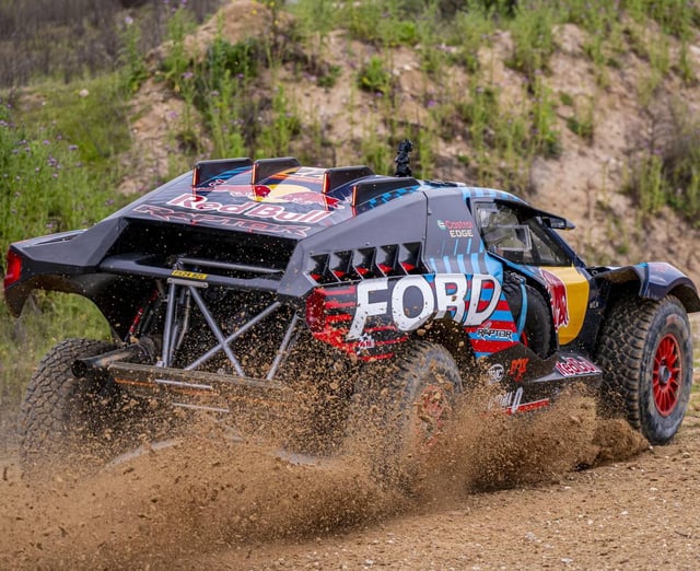 Carlos Sainz, en su vuelta al que será el circuito de MadRing