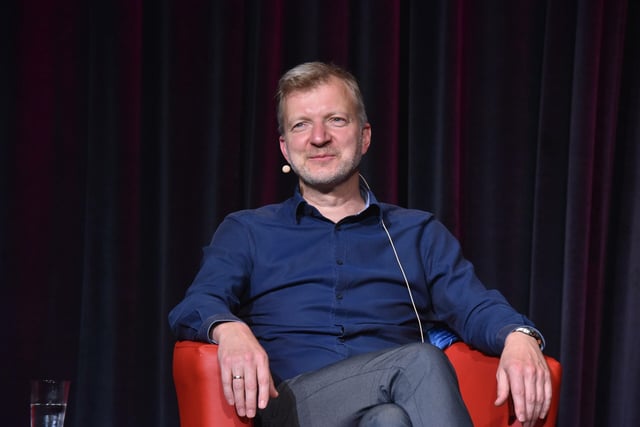 Professor Thomas Großbölting (55✝) auf dem internationalen Festival für Philosophie in Köln 2021.