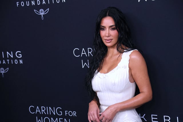Kim Kardashian lors de l’événement Caring for Women de la Fondation Kering, le 9 septembre 2024 à New York.