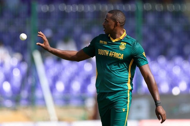 Cricket - ICC Men's Champions Trophy - Group B - England v South Africa - National Stadium, Karachi, Pakistan - March 1, 2025 South Africa's Kagiso Rabada in action REUTERS/Akhtar Soomro