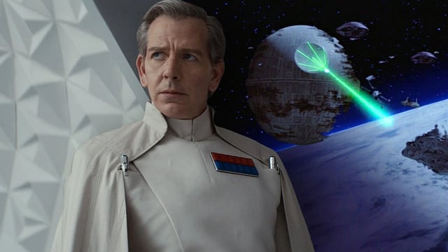 Krennic in Andor and Death Star II in Return of the Jedi