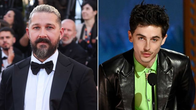 Shia Labeouf took to social media to address the rumours about a beff with fellow actor Timothee Chalamet