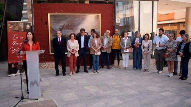 Replicas de cuadros del Museo toman las calles de Paiporta y otros municipios afectados por la dana con el arte como herramienta de reconstrucción social 