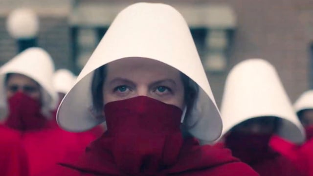 June leads a group of Handmaids in The Handmaid's Tale Season 6 Episode 8