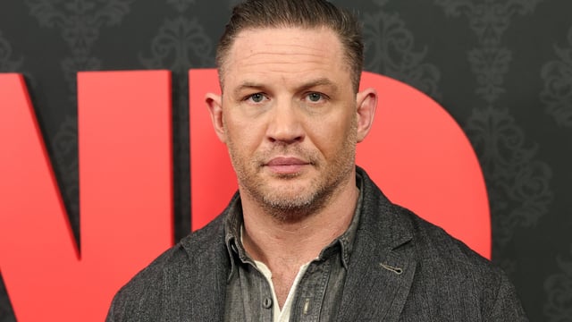 File photo of Tom Hardy at the MobLand New York Premiere at SVA Theater in March this year.